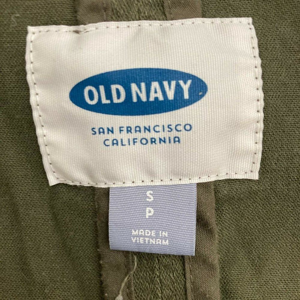 Old Navy 100% Cotton Olive Safari Utility Jacket - Picture 6 of 12